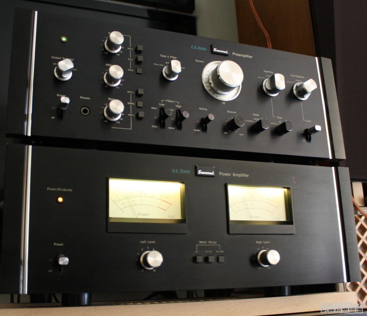 SANSUI CA-2000+BA-2000　