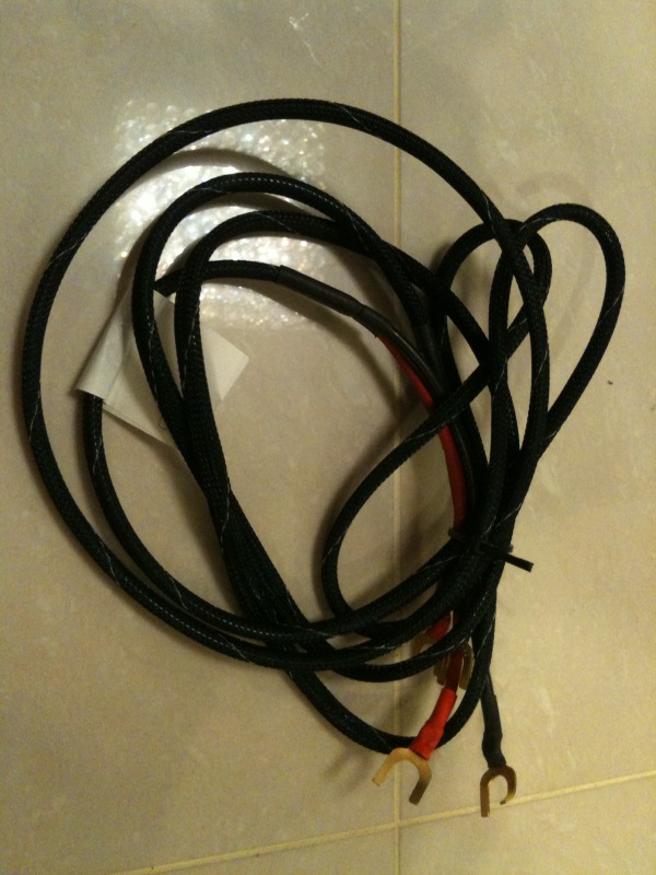 (SUPER CRYO) ORB PURE COPPER, 2.4meters speaker  wire