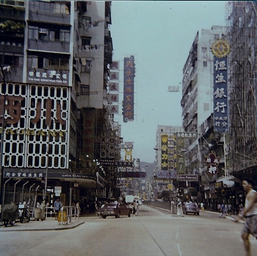 大埔道，南昌街，1970年代.jpg