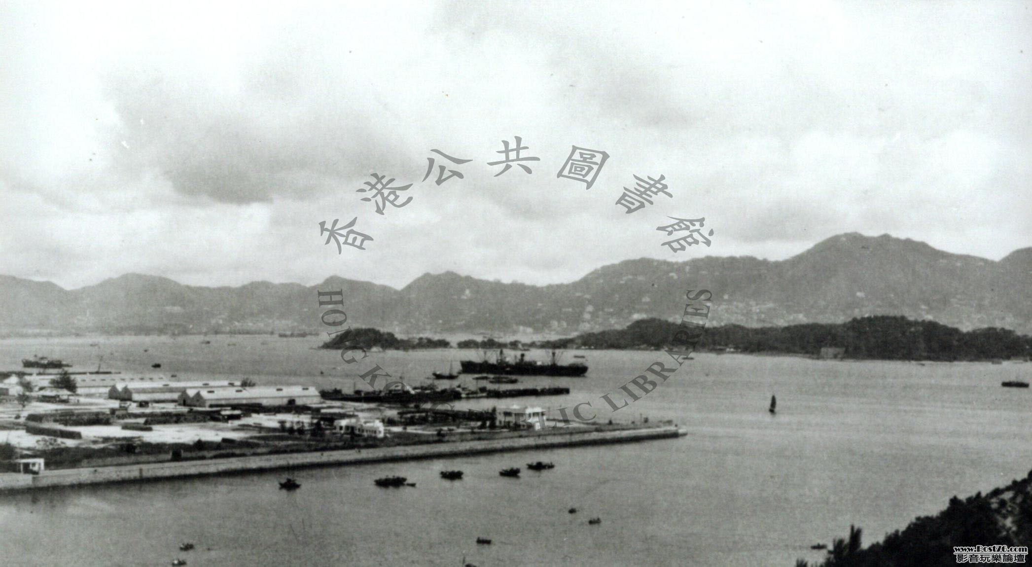 深水埗，荔枝角，美孚油倉，今天美孚新，1950年代.jpg