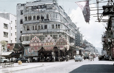 上海街，雅蘭街交界，1955-58年.jpg