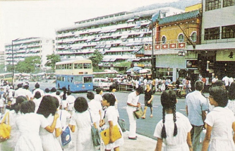 柴灣，環翠道，連城道交界，1970年.jpg