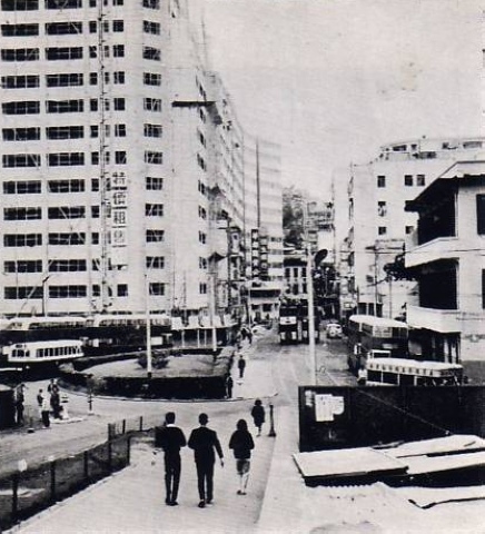 柴灣，柴灣道，回望筲箕灣道，1964年.jpg