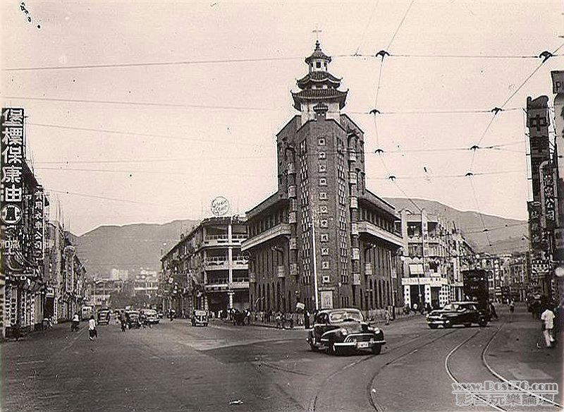 灣仔，軒尼詩道，莊士敦道交界，1948年代.jpg