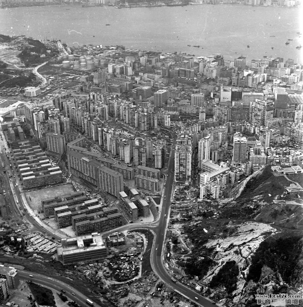 觀塘，協和街，是中間大道路，1970年代.jpg