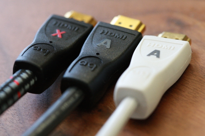 AudioQuest HDMI X, A 及 A Kit 週年版 線插