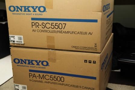 Onkyo 5507 and 5500