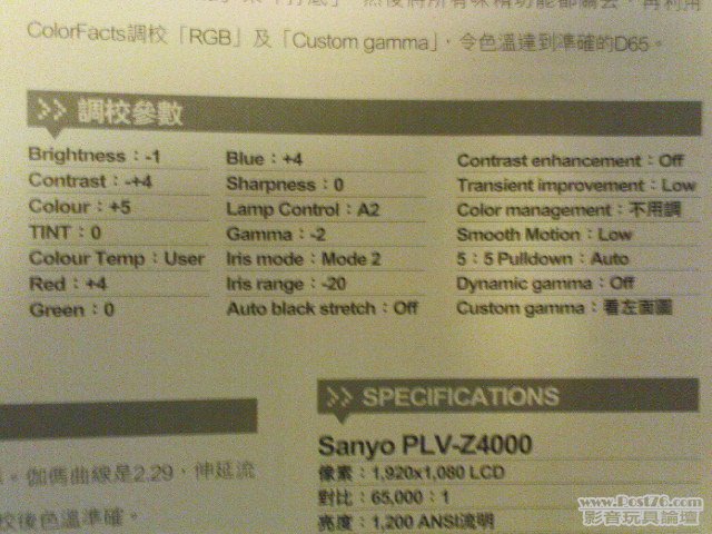 z4000調教圖,立體感重左好多,彩色自然.