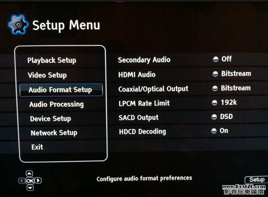 Audio Setting