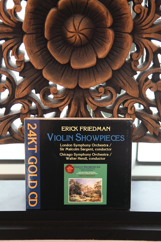 Violin Showpieces by Erick Friedman 此人乃驚世音樂大師Heifetz入室大弟子頂峰之作~流浪者之歌! ...