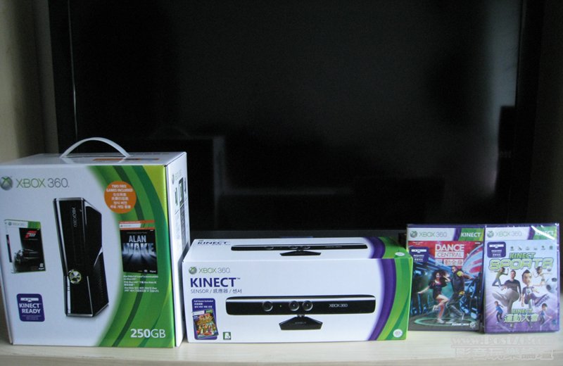 xbox 360 + kinect