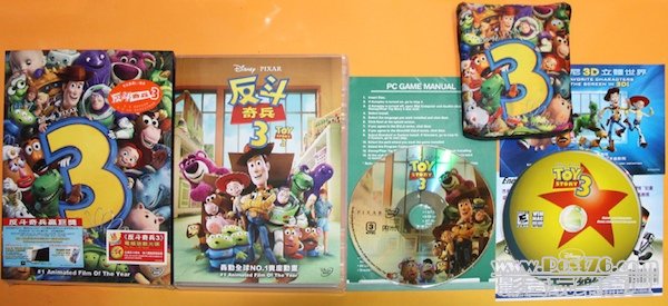 Toy Story 3 HMV DVD