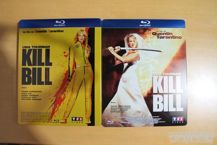 法版kill bill 1 & 2 正面圖