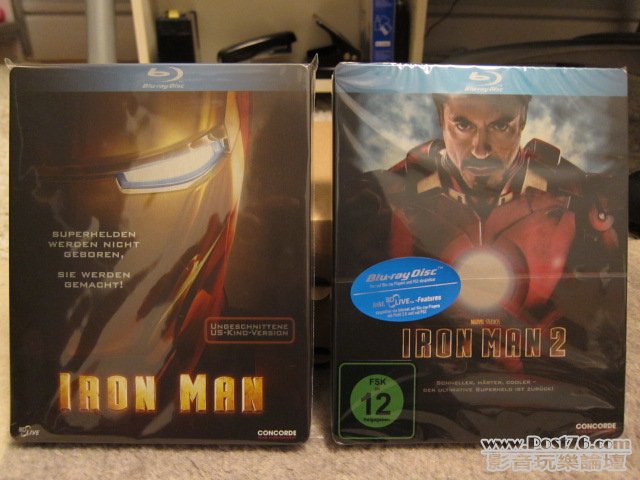 Iron Man 1 & 2.JPG