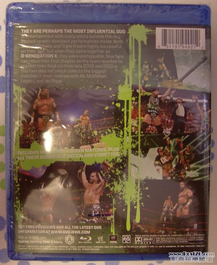 WWE-DX-One Last Stand (2BD) - Blu ray (B).JPG