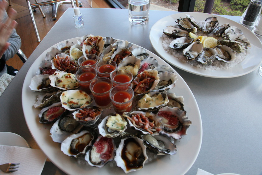 Oyster Platter @ Barilla Bay, Tasmania