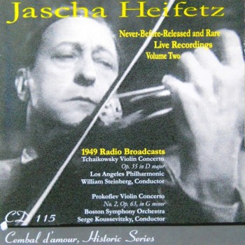 Jascha Heifetz- Jascha Heifetz Collection Volume 2.jpg