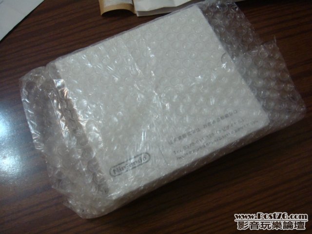 集中包裝都只係用一個泡泡袋 囧