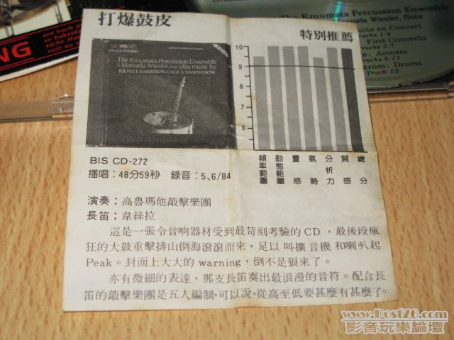當年雜誌的介紹及碟評