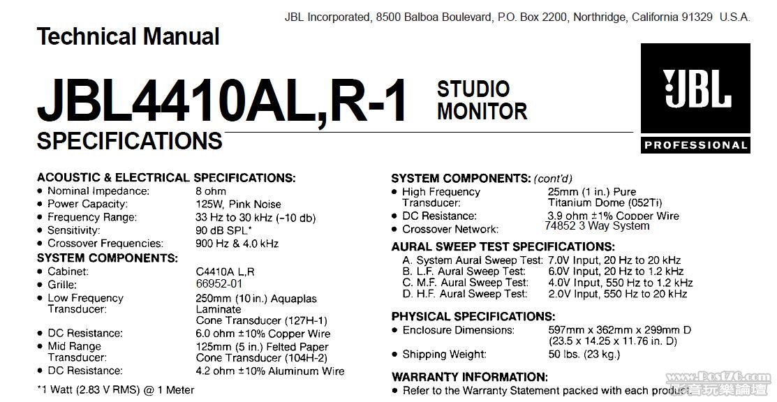 jbl 4410a spec.JPG