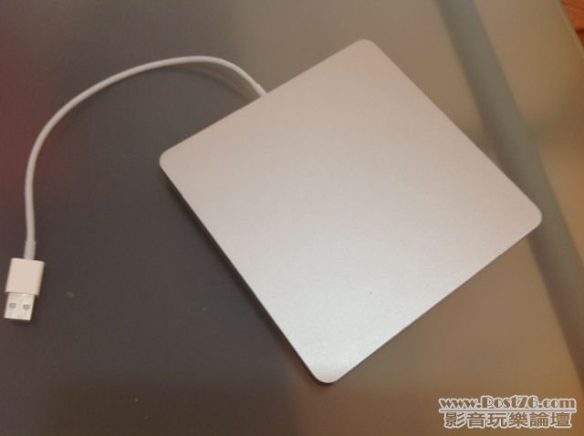 Top View with attached USB Cable