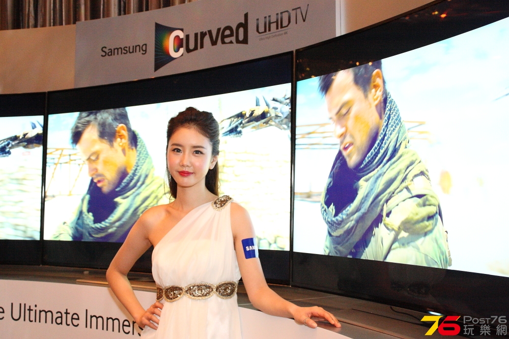 4K 電視「新花款」– Samsung 全球首部Curved UHD 電視 HU9800