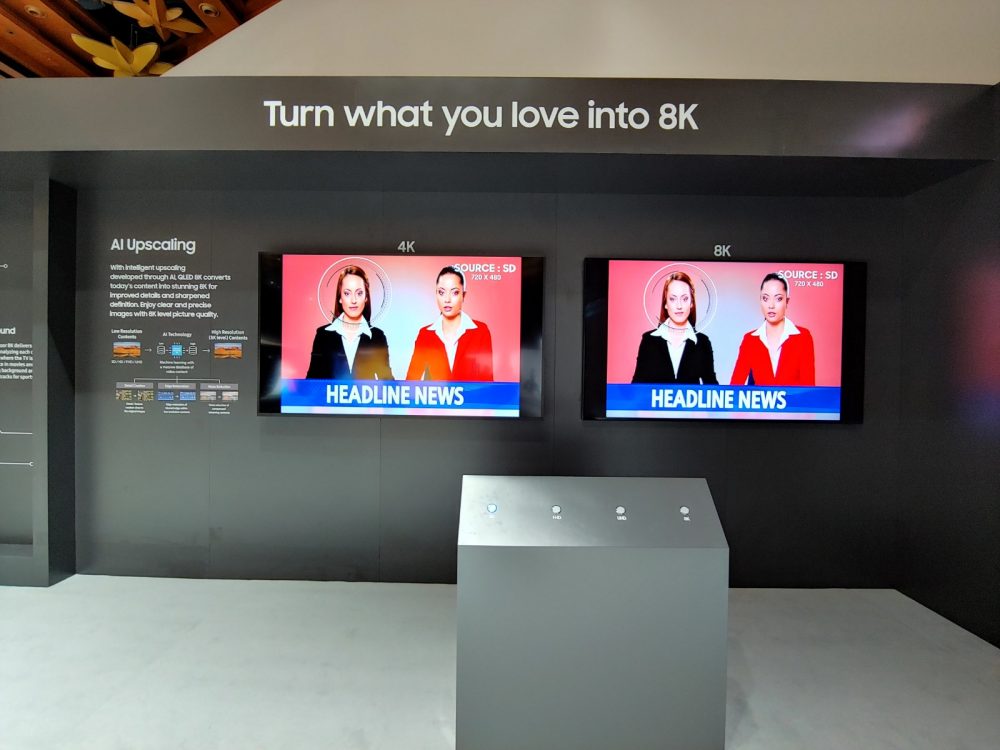 三星電子香港有限公司宣佈推出2019年全新QLED電視系列，並首度在香港推出具備8K解像度的QLED Q900R電視系列，設有65吋、75吋和82吋型號，以滿足不同消費者的需求。Samsung 全新8K QLED電視系列搭載領先業界的量子人工智能處理器 （Quantum AI Processor ），為革命性首創結合8K解像度及人工智能（AI）的電視。創新AI 影像升頻技術，能優化影像，呈現最真實、最細膩畫質，為用戶帶來身臨其境的視聽享受，將畫、聲、藝提升至更高層次。三星電子香港有限公司消費電子及企業業務副總裁表示 Samsung一直致力研發創新科技，引領消費市場的發展，為市場締造全新標準。今年推出的全新電視系列中，首次將8K影像注入QLED，並搭載尖端人工智能技術，開創更豐富的娛樂體驗。隨著大螢幕電視越來越普及，QLED 8K 電視的卓越高解像度視覺效果，將為消費者邁向更具臨場感的新視界，享受栩栩如生、逼真的畫質。我們希望透過研發創新技術為全球消費者帶來更優質的觀賞體驗，同時顯示品牌致力突破現有電視技術決心，期望可在未來開創更多可能性。