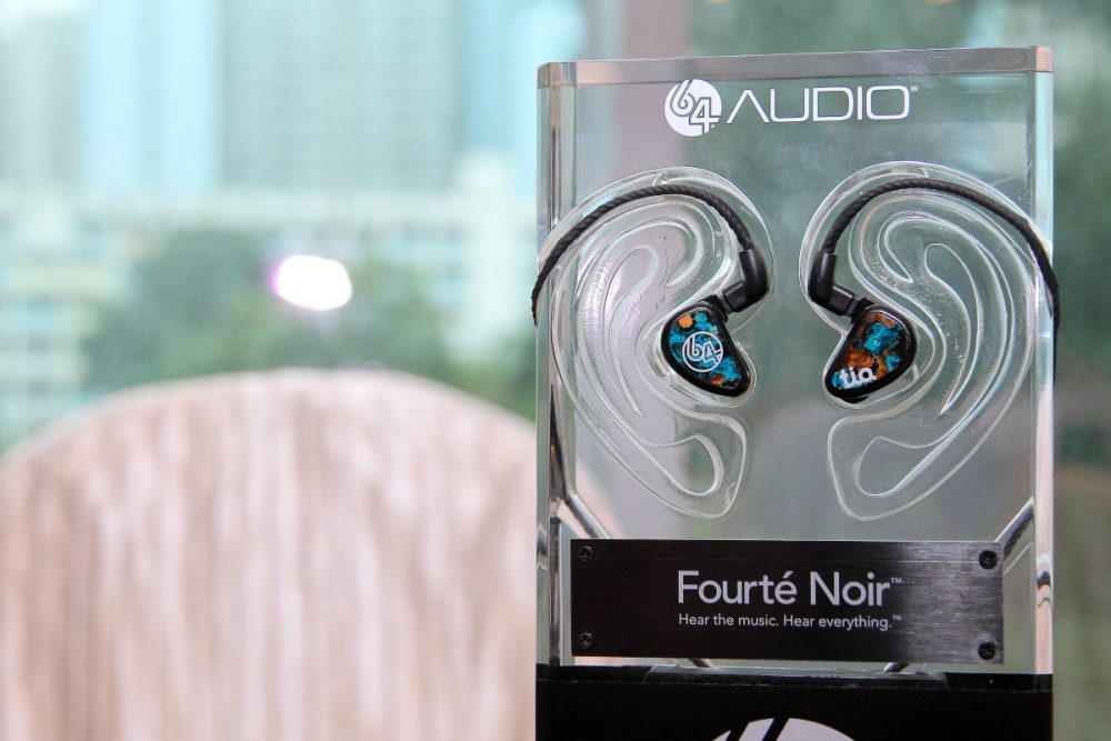 發燒音響界著名美國品牌 64 Audio 推出名為 Fourté Noir 限量版入耳式耳機，由得獎作 tia Fourté 進化而成，承襲高級耳機優良傳統，加入更趨完美全新音訊技術。
