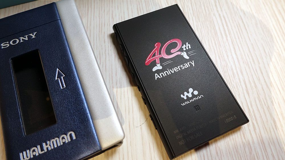 【耳機新聞】Sony 40週年香港推出限量紀念套裝NW-A100TPS 