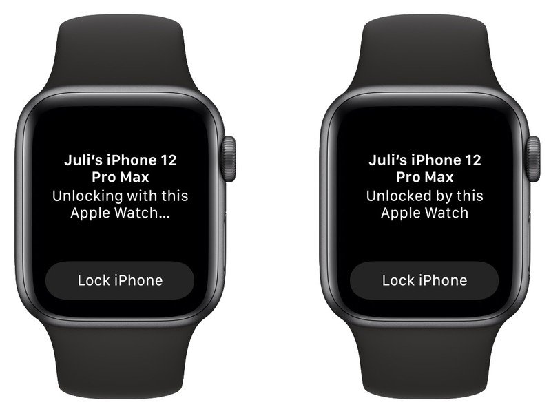 Unlock with Apple Watch 要求手機和 Apple Watch 均有最新系統版本。